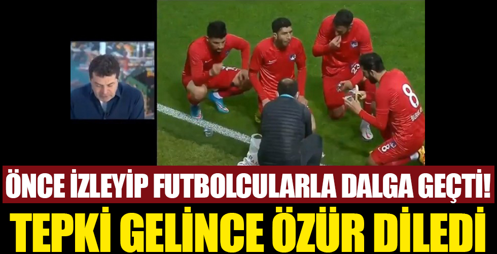 Cüneyt Özdemir'den oruç tutan futbolcu yorumu! Önce dalga geçti sonra özür diledi