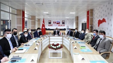 Erzincan'da İl Güvenlik Ve Asayiş Koordinasyon Toplantısı İle Kaymakamlar Toplantısı Düzenlendi