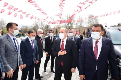 Milli Savunma Bakan Yardımcısı Alpay, Başkan Gürkan'ı Ziyaret Etti
