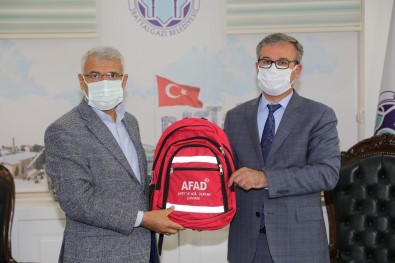 Başkan Güder, AFAD Müdürü Türker'i Konuk Etti