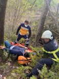 Kayalıklardan Düşen Vatandaş Kurtarıldı Haberi