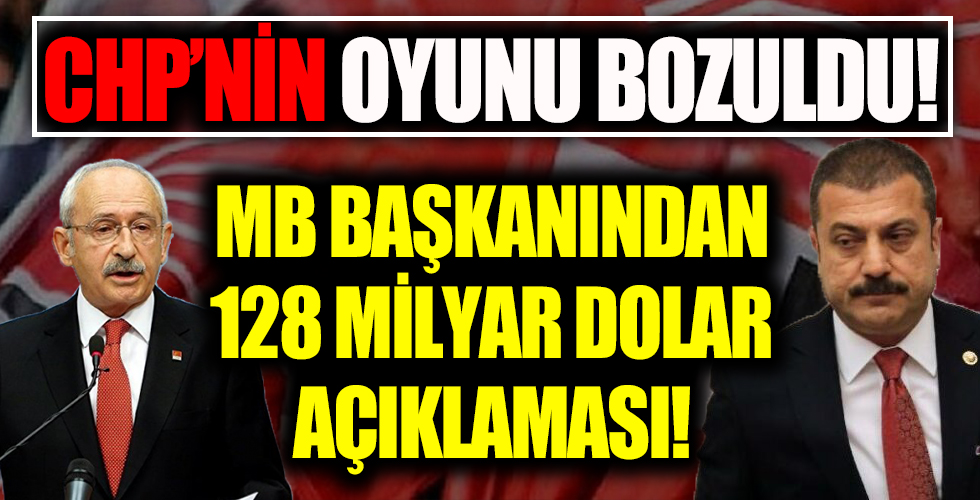 Merkez Bankası Başkanından 128 milyar dolar açıklaması!