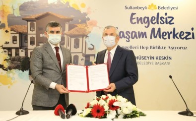 Sultanbeyli'de Engelsiz Yaşam Merkezi İçin İmzalar Atıldı