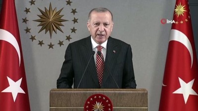 Cumhurbaşkanı Erdoğan, Hasankeyf-2 Köprüsü Açılış Töreni'ne Canlı Bağlantıyla Katıldı Açıklaması (2)