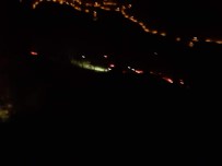 İzmir'de Orman Yangını Açıklaması 500 Kestane Ve Meşe Ağacı Yandı