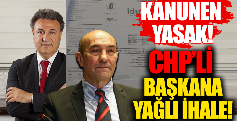 CHP'li başkana yağlı ihale! Belediye Kanunu'na göre yasak