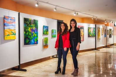 Narven Sanat Sokağı'nda 'Rengin Derinliği' Sergisi Açıldı