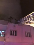 Nevşehir'de Çatı Yangını Korkuttu