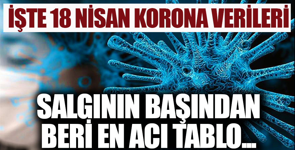 Sağlık Bakanlığı 18 Nisan koronavirüs vaka ve vefat tablosunu paylaştı