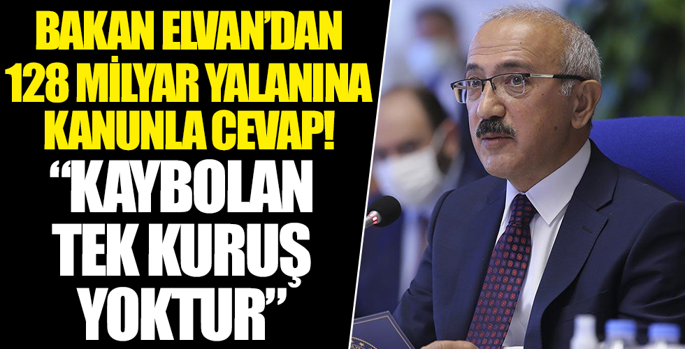 Lütfi Elvan'dan önemli açıklamalar!