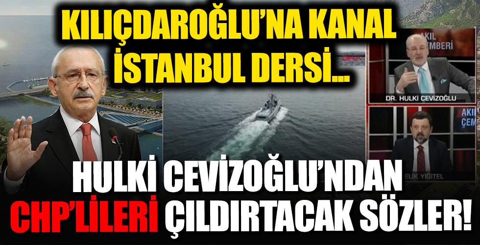 Hulki Cevizoğlu'ndan Atatürk'ün arkasına sığınan istemezükçülere Kanal İstanbul dersi: Neden parasız yapıyoruz