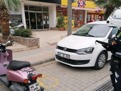 Marmaris'te Engelli Park Yerlerine Hatalım Parklara Cezai İşlem Uygulandı