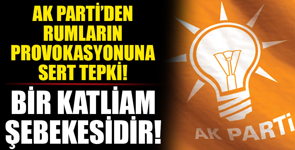 AK Parti'den Rumların provokasyonuna sert tepki!
