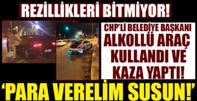 CHP'de yeni skandal! CHP'li Maltepe Belediye Başkanı alkollü araç kullandı kaza yaptı!