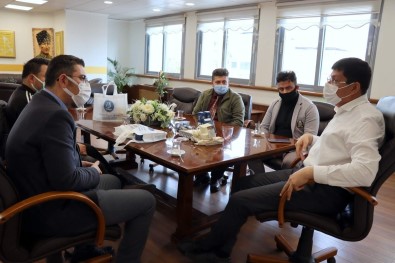 Gazeteciler Cemiyeti, Başkan Özcan'ı Ziyaret Etti