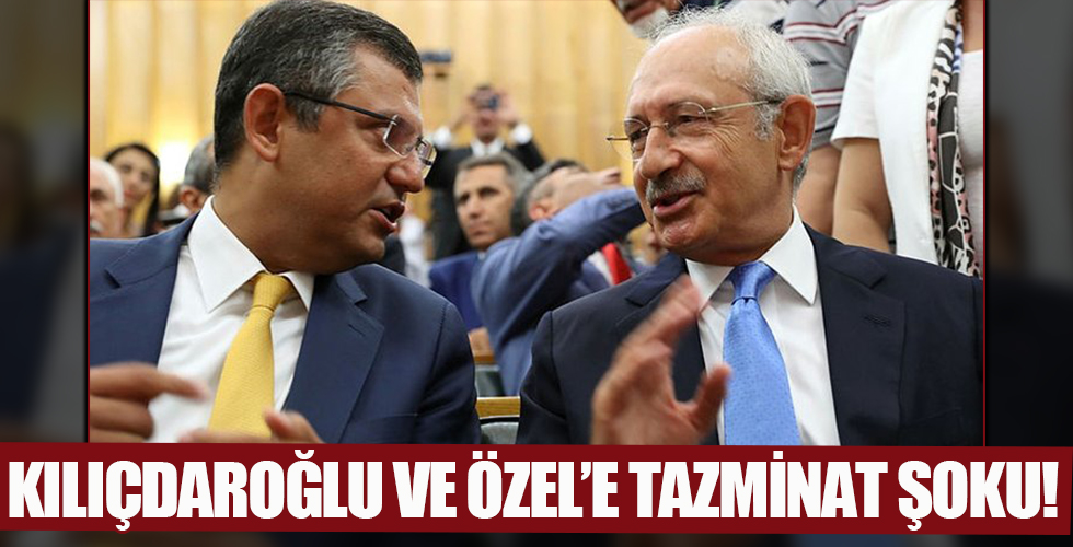 Kılıçdaroğlu ve Özel'e tazminat davası!