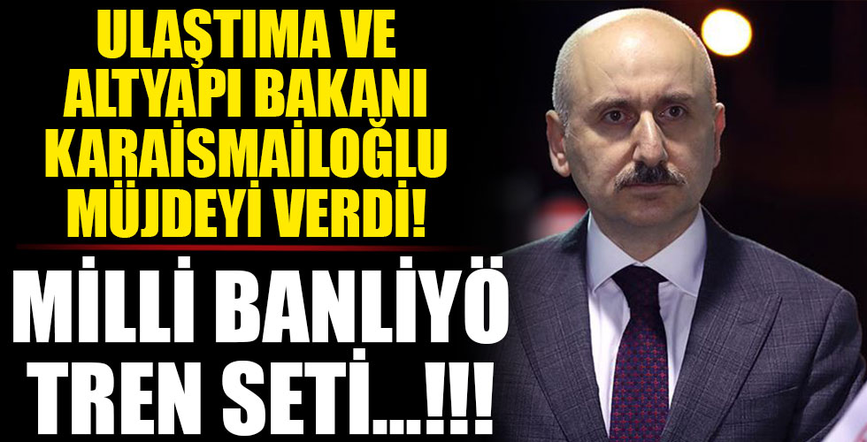 Milli Banliyö Tren Seti Projesi başladı!