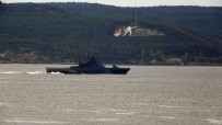 Rus Savaş Gemisi 'Dmitry Rogachev' Çanakkale Boğazı'ndan Geçti Haberi