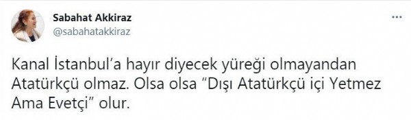 Alın sizde 'fikir' özgürlüğü savunucuları! Solaklardan Kanal İstanbul'u destekleyen Cevizoğlu'na linç