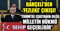 DEVLET BAHÇELİ - Devlet Bahçeli: Fezlekeler bir an önce karara bağlanmalı