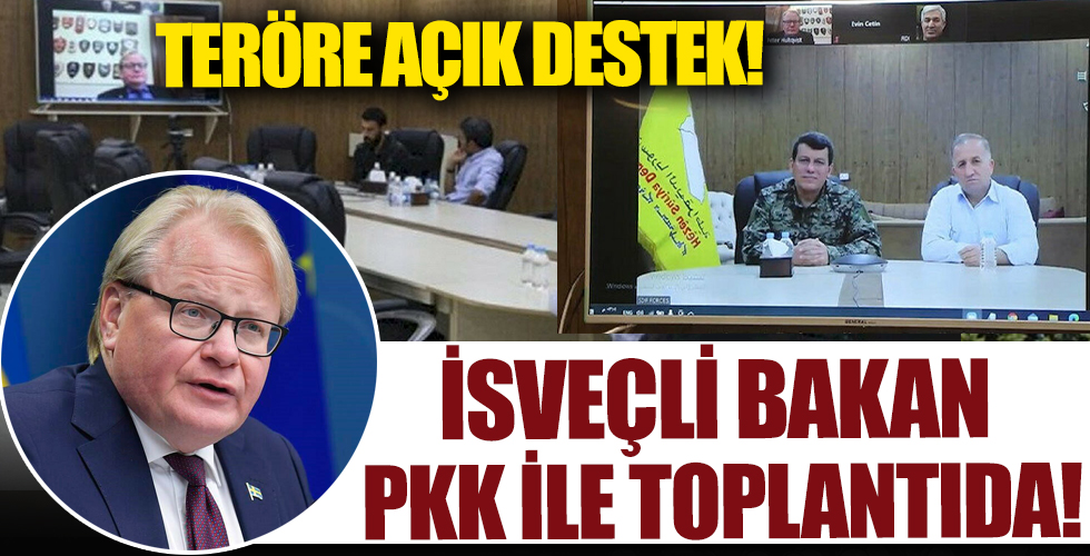 İsveç'ten terör örgütü YPG/PKK'ya destek: Yardıma hazırız