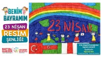 6 Bin Çocuk 23 Nisan'ı Resmetti