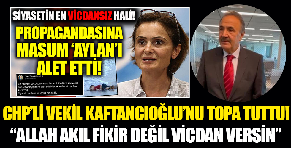 CHP'li Mehmet Sevigen'den Kaftancıoğlu'nun skandal paylaşımına tepki: