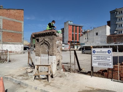 Çorum'daki Tarihi Sokak Çeşmeler Restore Ediliyor