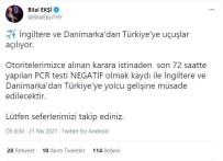 İngiltere Ve Danimarka'dan Türkiye'ye Uçuşlar Yeniden Başlıyor