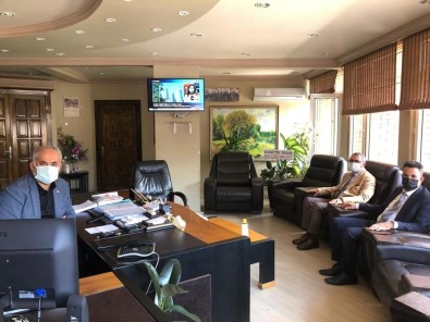 İl Müdürlerinden Başkan Yaman'a Ziyaret