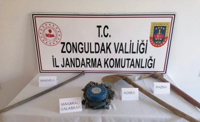 Kaçak Kazı Yaparken Suçüstü Yakalandılar