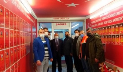 Mehmetçik Vakfı Heyetinden ŞAGDER'e Ziyaret