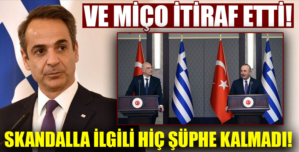 Miçotakis itiraf etti! Skandalla ilgili şüphe kalmadı!