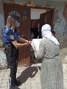 Cizre Polisinden İhtiyaç Sahibi Ailelere Gıda Yardımı