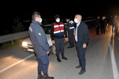 Başkan Aydın'dan Görev Noktalarına Ziyaret