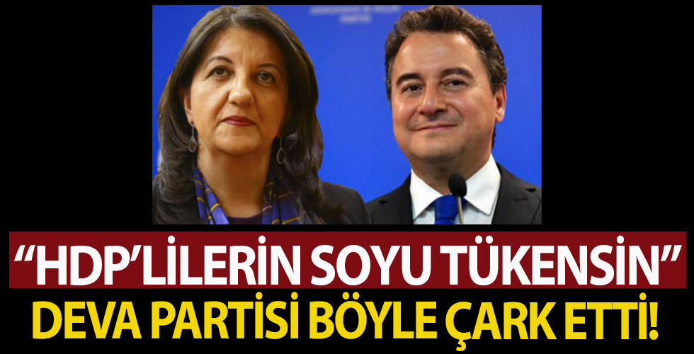 Deva Partili Metin Kaşıkoğlu'nun sözleri HDP'lileri kızdırdı