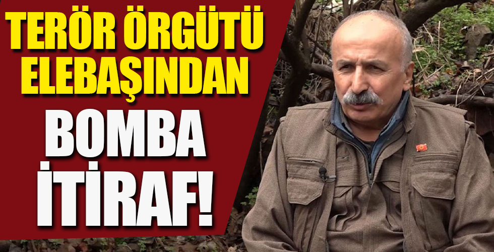 Terör örgütü elebaşı Mustafa Karasu’dan bomba itiraf