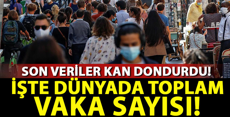 Dünya'da toplam vaka sayısı kaç oldu?