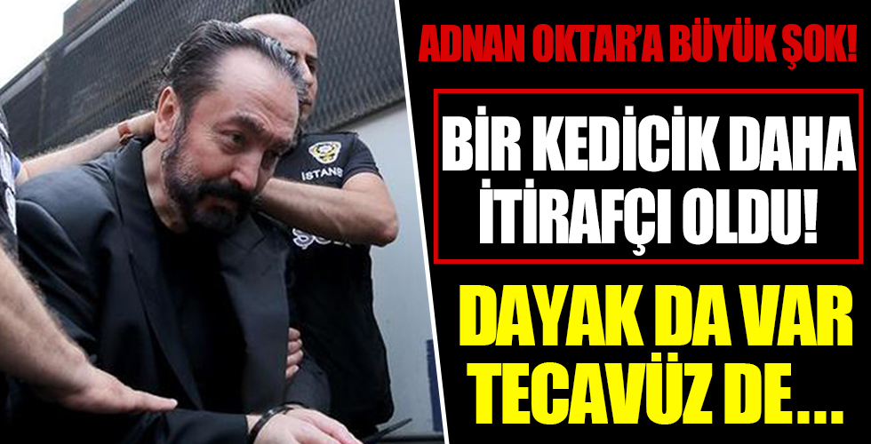 Adnan Oktar'a büyük şok! Bir kedicik daha itirafçı oldu...