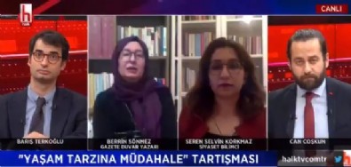 CHP'nin kanalı Halk TV'de Berrin Sönmez'den skandal sözler: İçki haram değildir