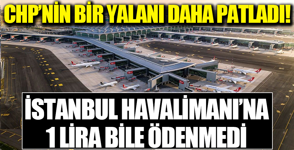 DHMİ: İstanbul Havalimanı'na 2020'de garanti ödeme yapılmadı