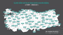 İllerin Haftalık Vaka Haritası Açıklandı Açıklaması İstanbul'da Büyük Artış