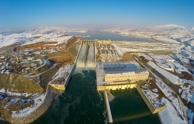 (Özel) Karların Erimesiyle Erzincan'daki Barajlarda Doluluk Oranı Arttı