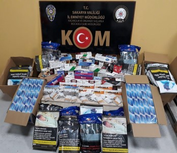 Sakarya'da 67 Paket Kilogramlık Kaçak Tütün Ele Geçirildi