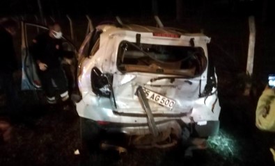 Samsun'da Zincirleme Trafik Kazası Açıklaması 4 Yaralı