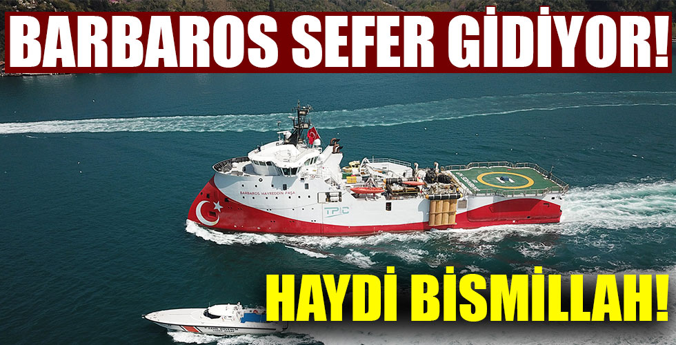 Barbaros Barbaros Hayrettin Paşa gemisi Karadeniz'e açıldı!