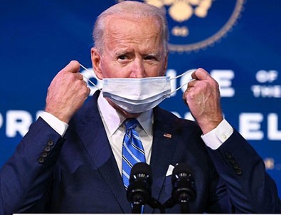Biden'ın maske paniği!
