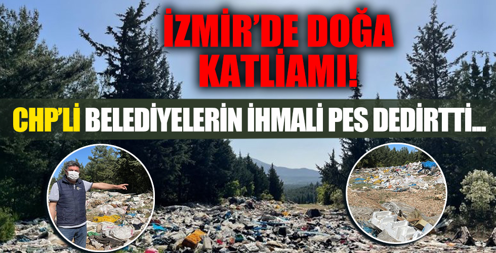 İzmir Buca’da 'pes' dedirten doğa katliamı