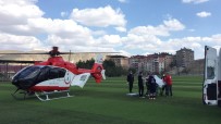 Kazada Ağır Yaralanan Kişinin İmdadına Hava Ambulansı Yetişti Haberi