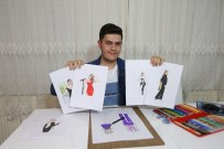 Sivaslı Gencin Moda Çizimleri Ünlülerin İlgi Odağı Oldu